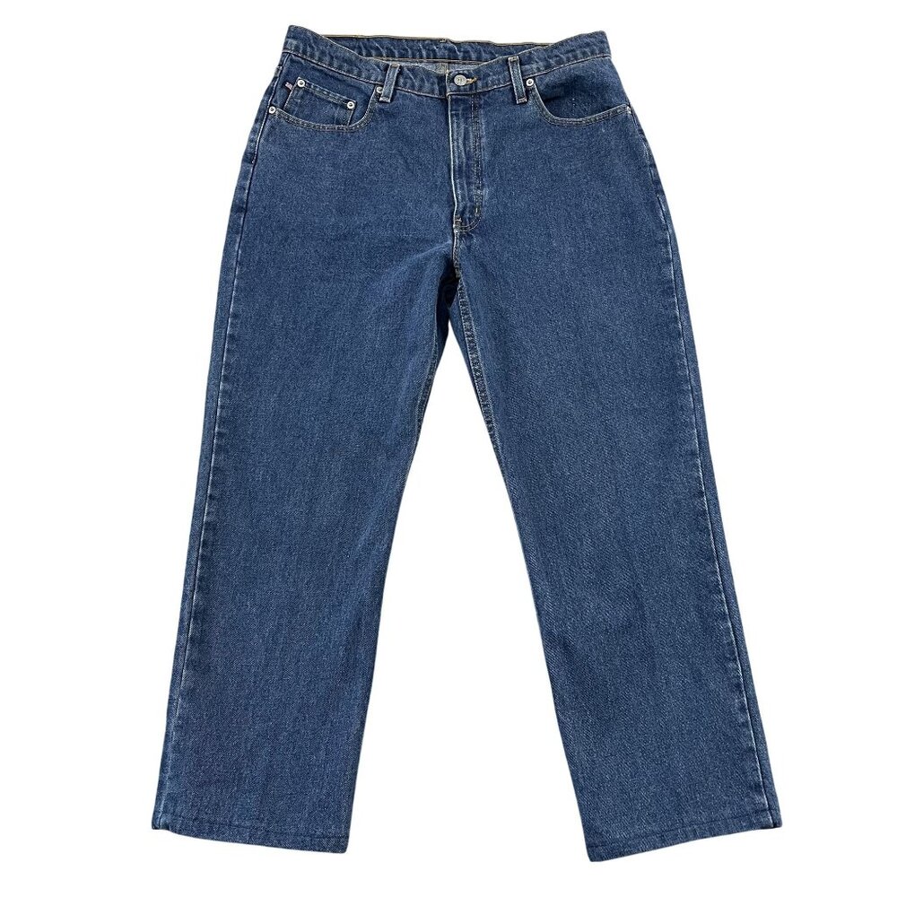 Ralph Lauren Jeans Mens 36x28 Classic Jean Medium Wash Mid Rise VTG